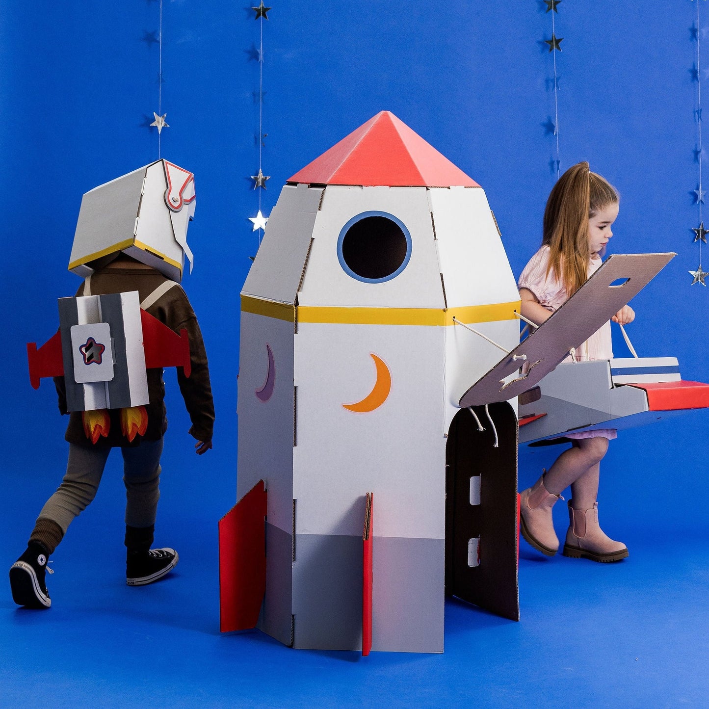Jetpack & Space Helmet