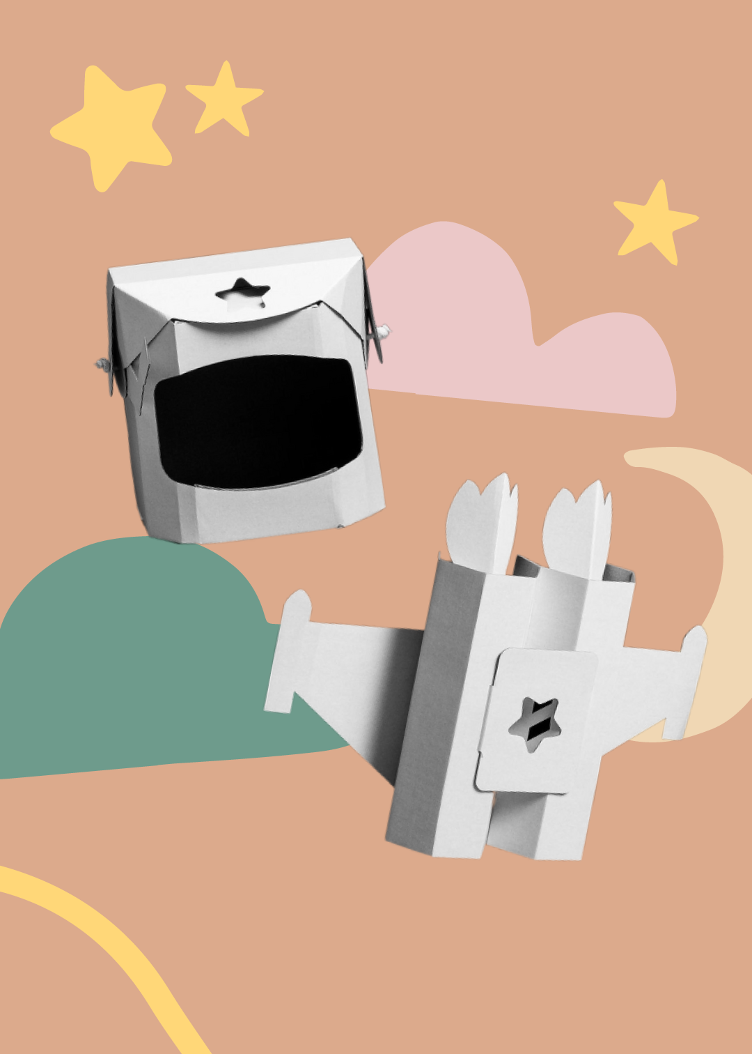 Jetpack & Space Helmet